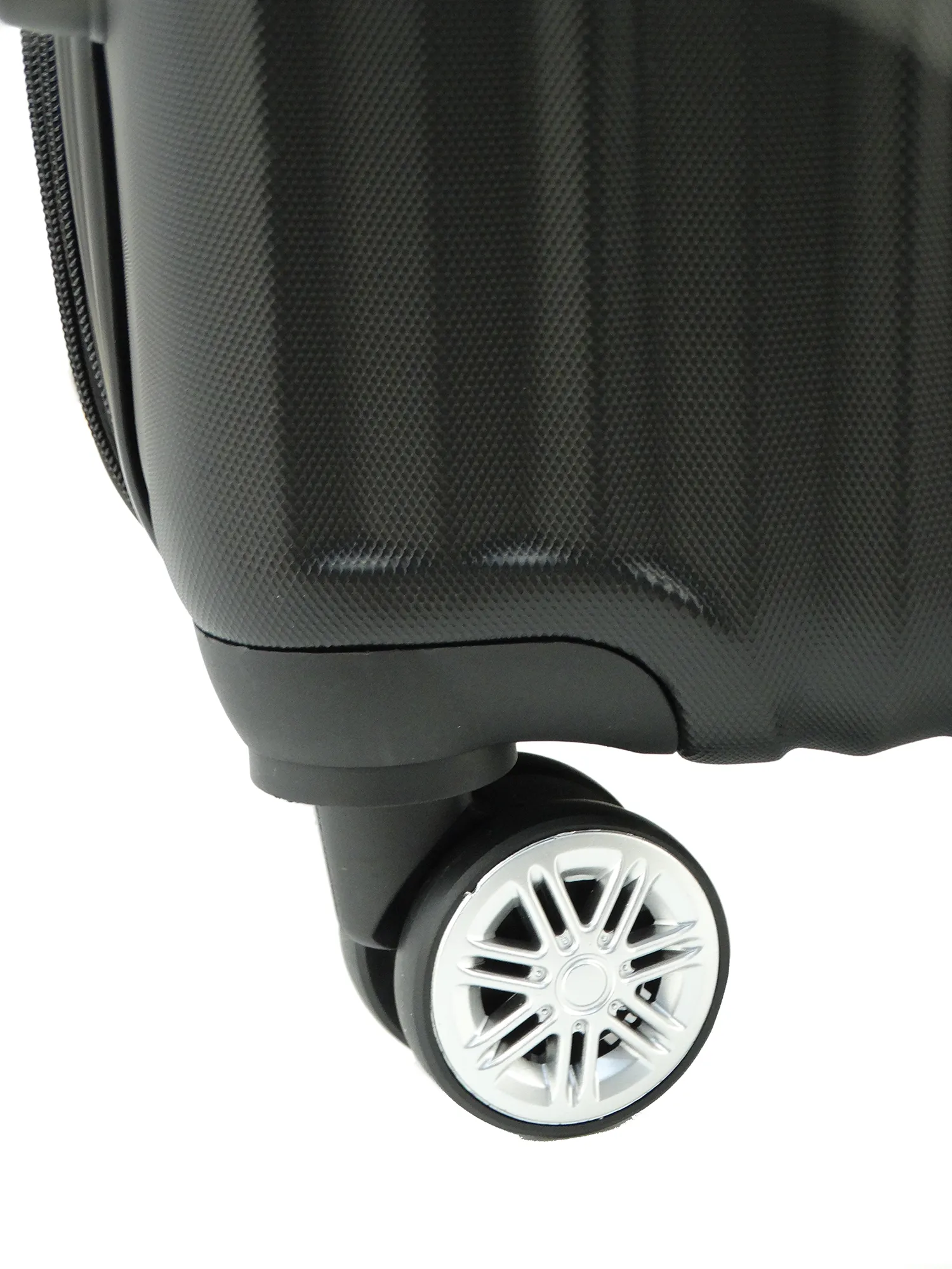 1728BK1, Airliner - Suitcase Medium 25" (Black)