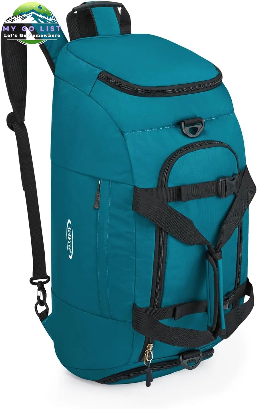 40L 3-Way Duffle Bag Backpack