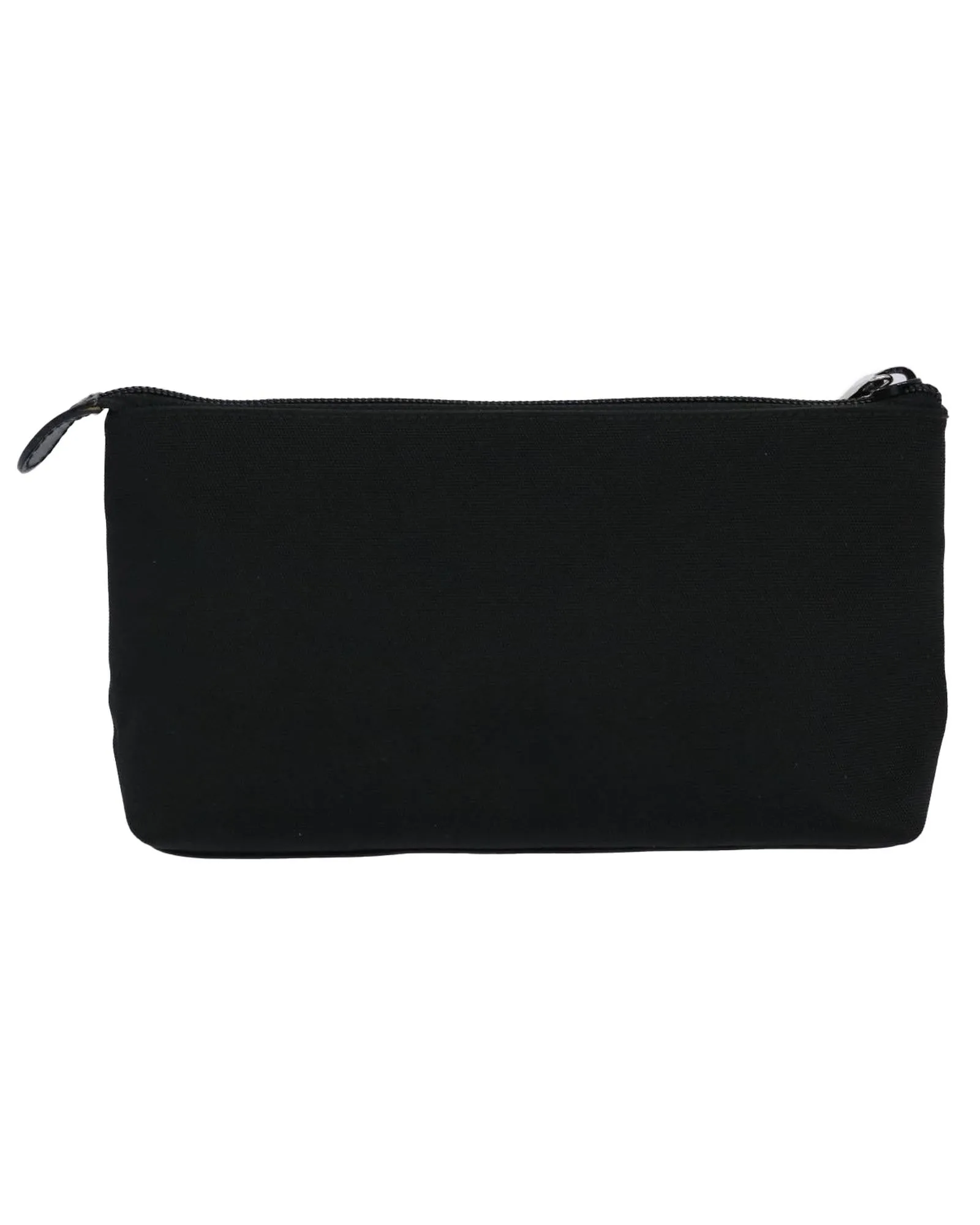 Black Canvas 2-Piece Pouch Set by Italian Designer