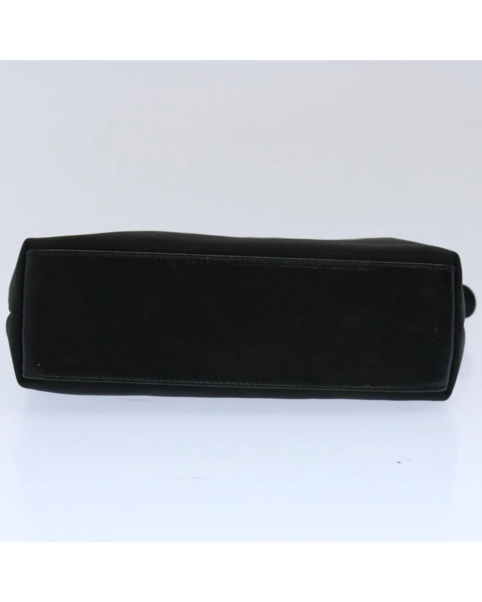 Black Canvas 2-Piece Pouch Set by Italian Designer