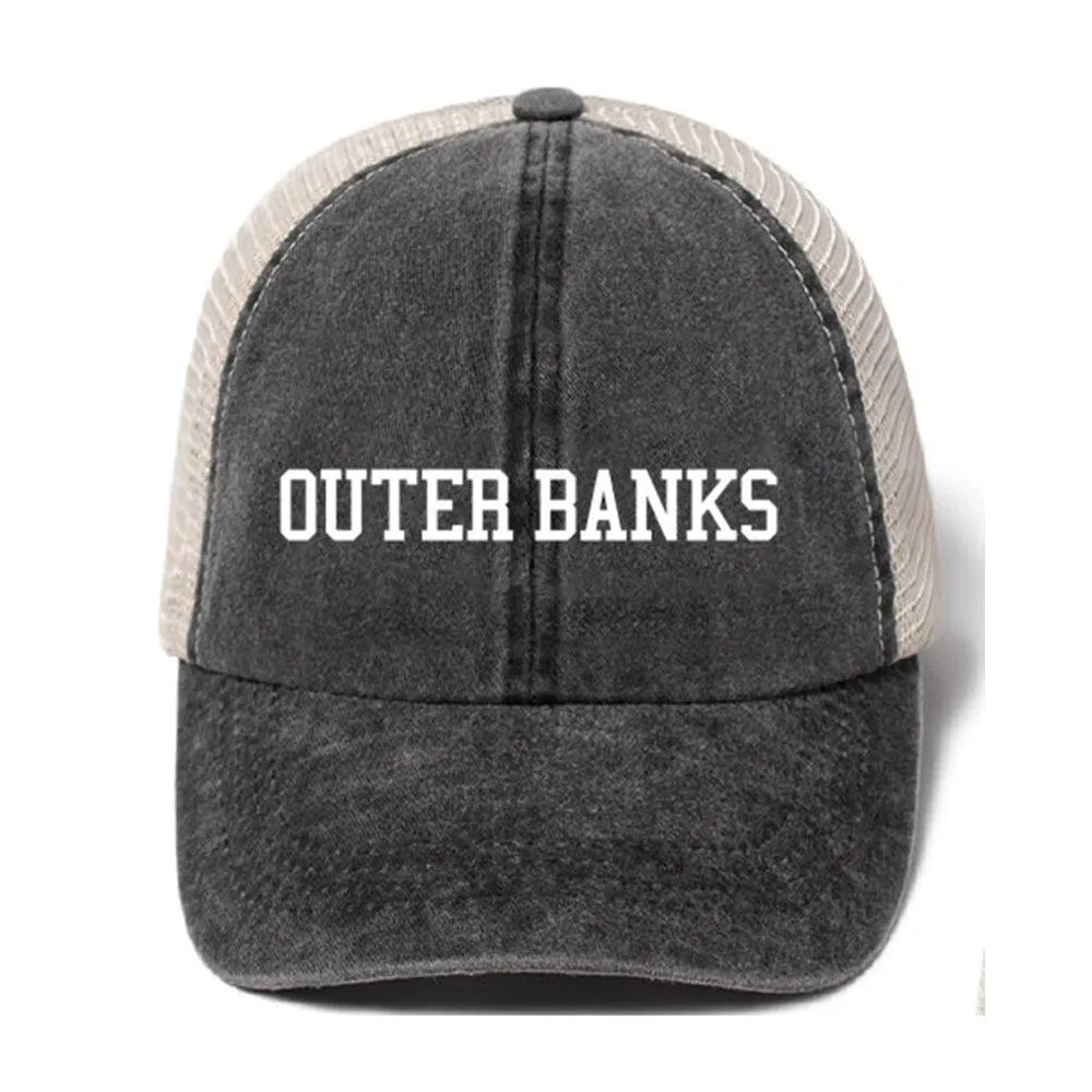 David and Young Womens "Outer Banks" Embroidered Mesh Back Baseball Cap