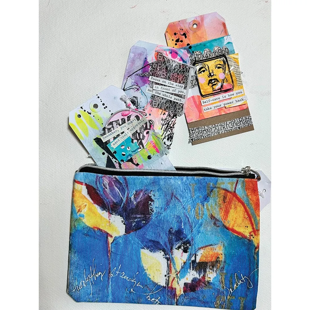 Dina Wakley Mix Media - Art  Pouch