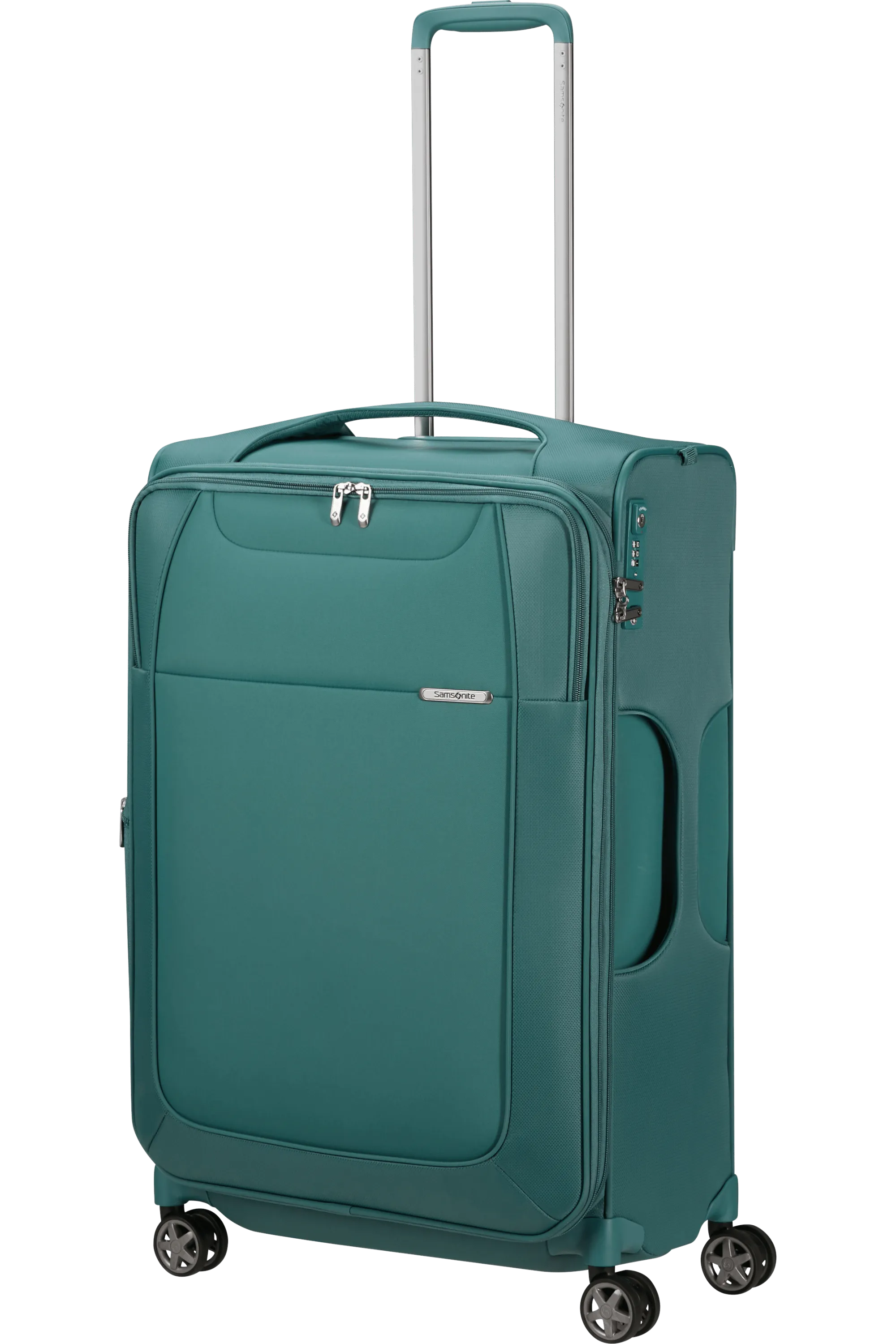 D'LITE 71cm Spinner Expandable (4 wheels) - Northern Blue