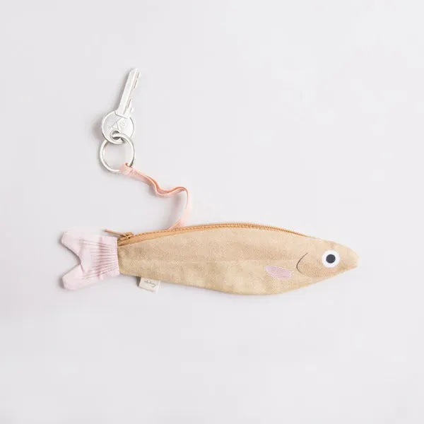 Don Fisher Japan Keychain - Mustard Anchovy