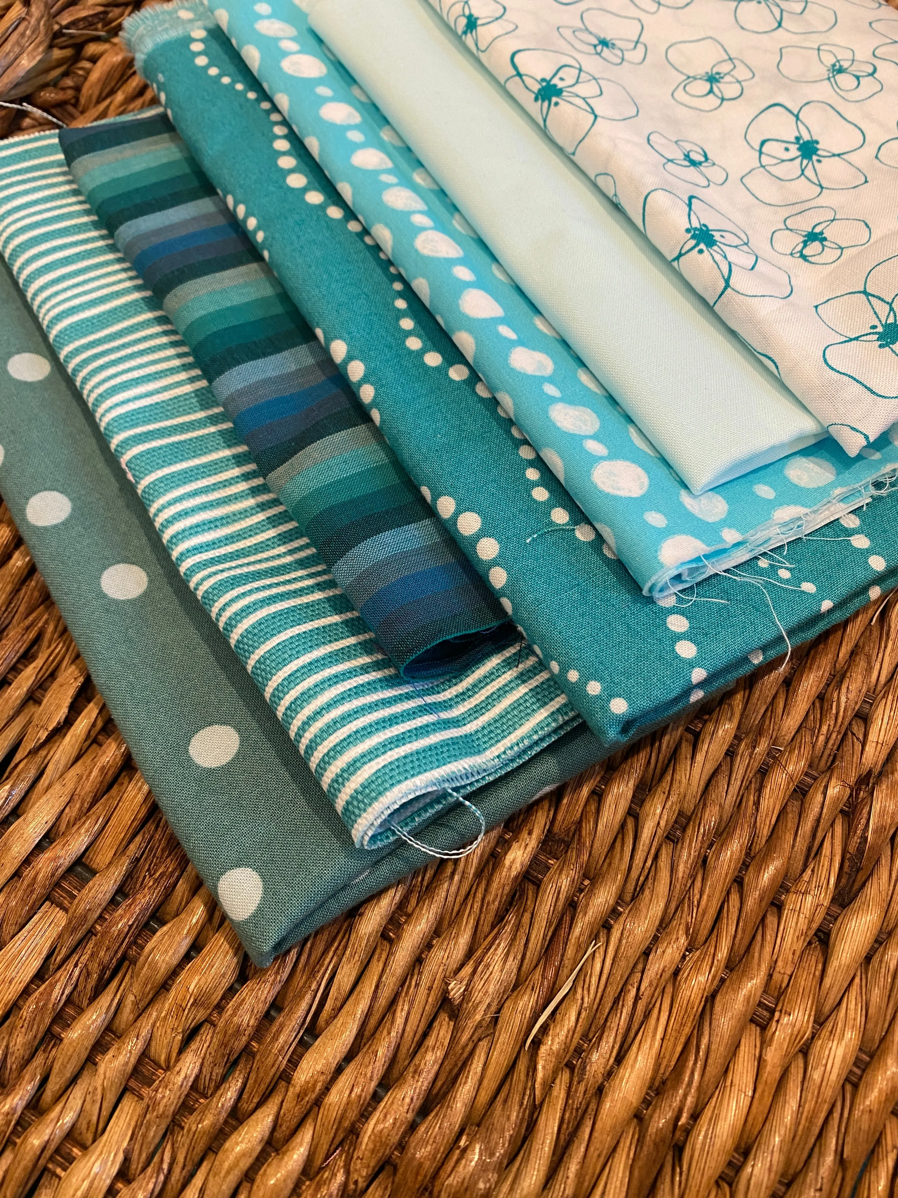 Fabric Bundle - Stash Builder Blue/Green