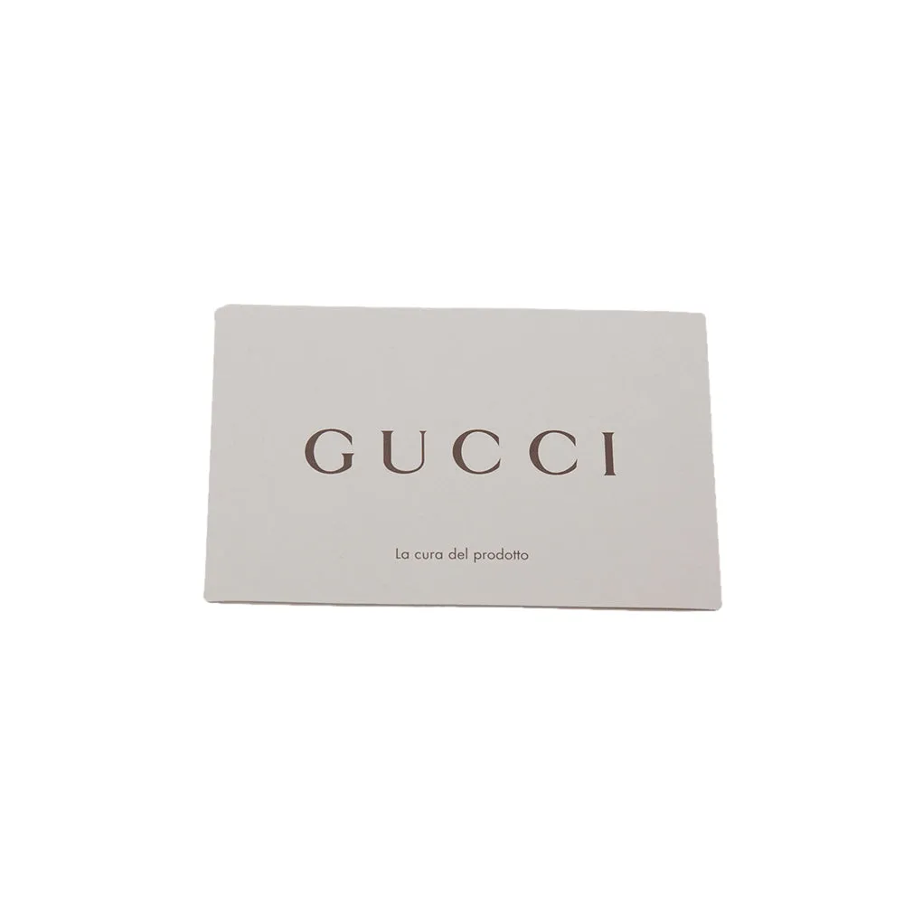 Gucci Metallic Silver Leather 58 Clutch