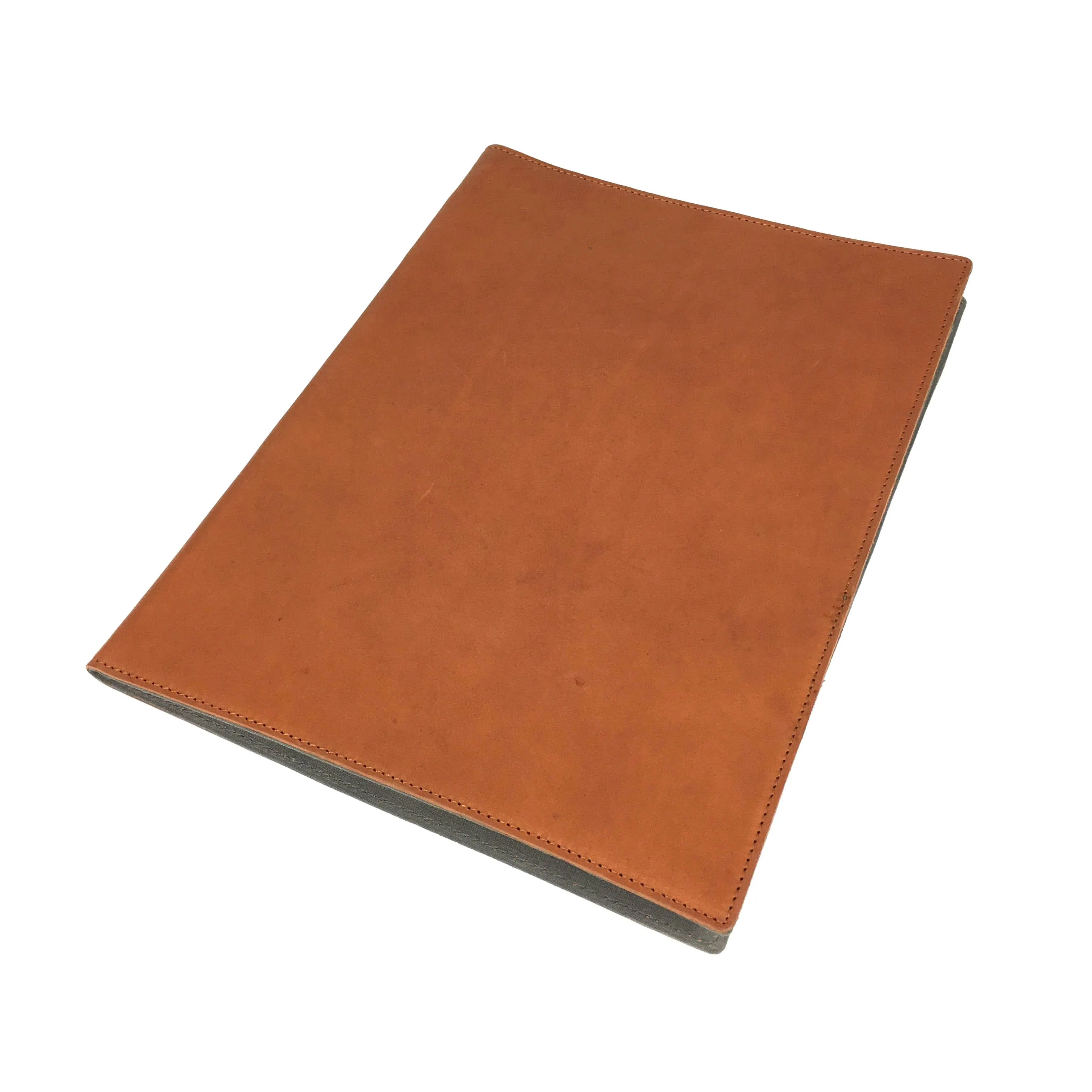 LEATHER PORTFOLIO CAMEL