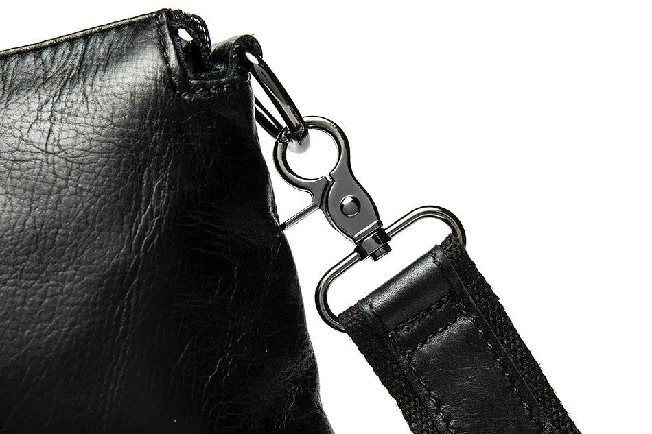 Men's Genuine Leather Shoulder Bag