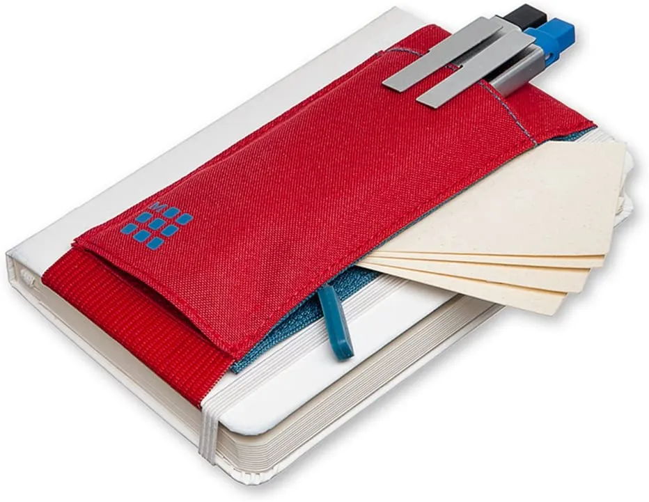 Moleskine Tool Belt, Pocket, Scarlet Red (2.25 Wide)