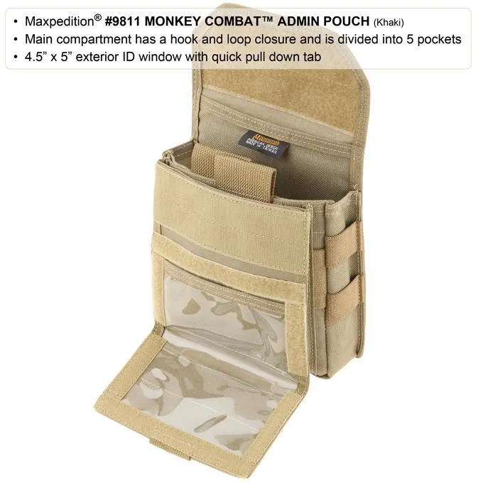 Monkey Combat Admin Pouch