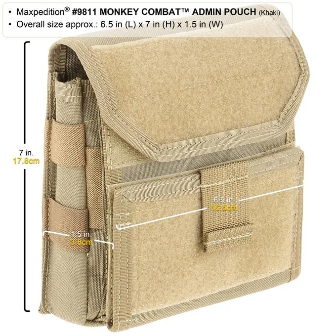 Monkey Combat Admin Pouch