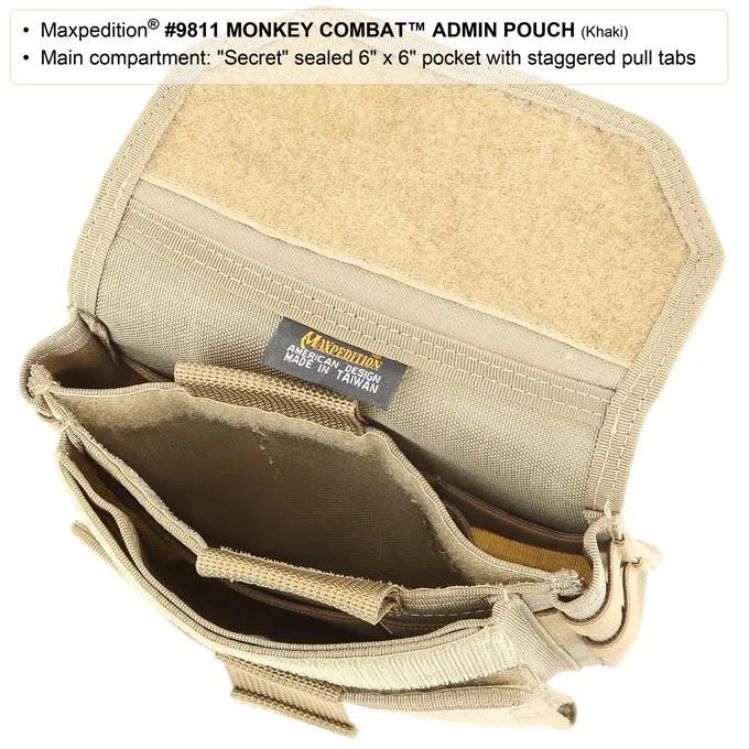 Monkey Combat Admin Pouch