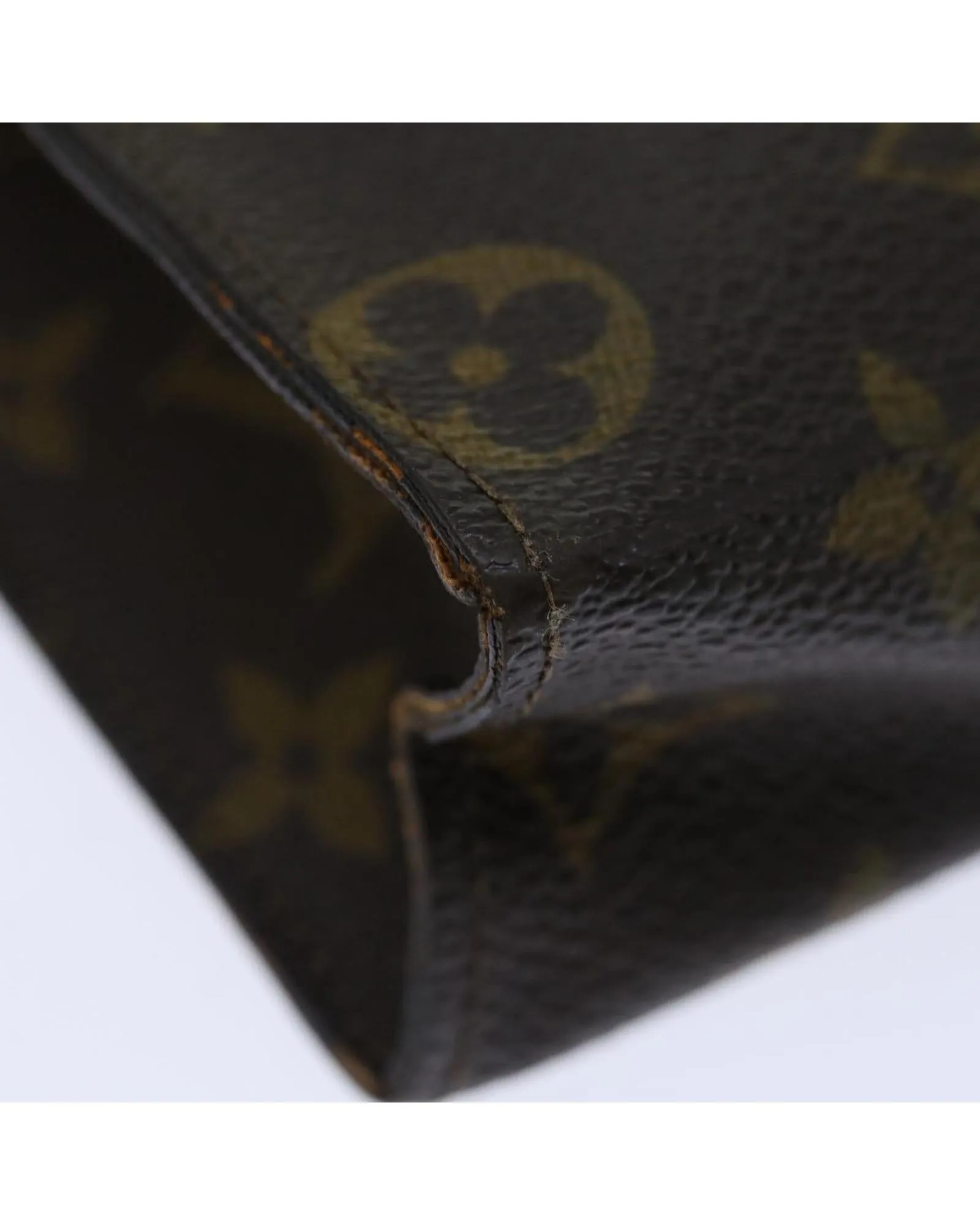 Monogram Canvas Pouch with Accessory - Authentic LV