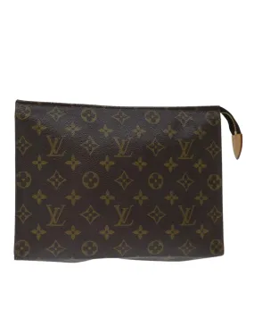 Monogram Canvas Pouch with Accessory - Authentic LV