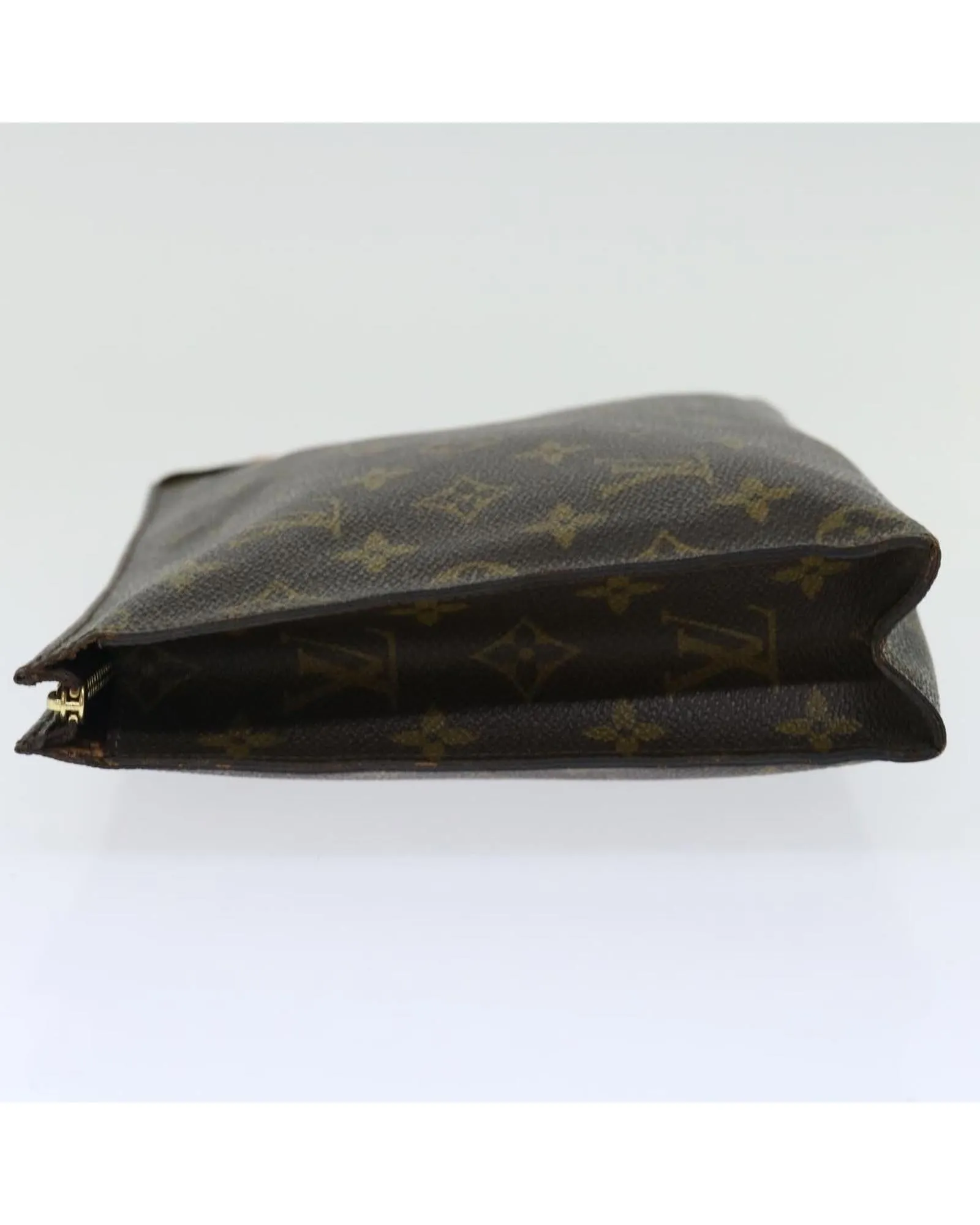 Monogram Canvas Pouch with Accessory - Authentic LV