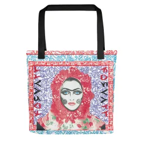 Plasco Roses tote bag