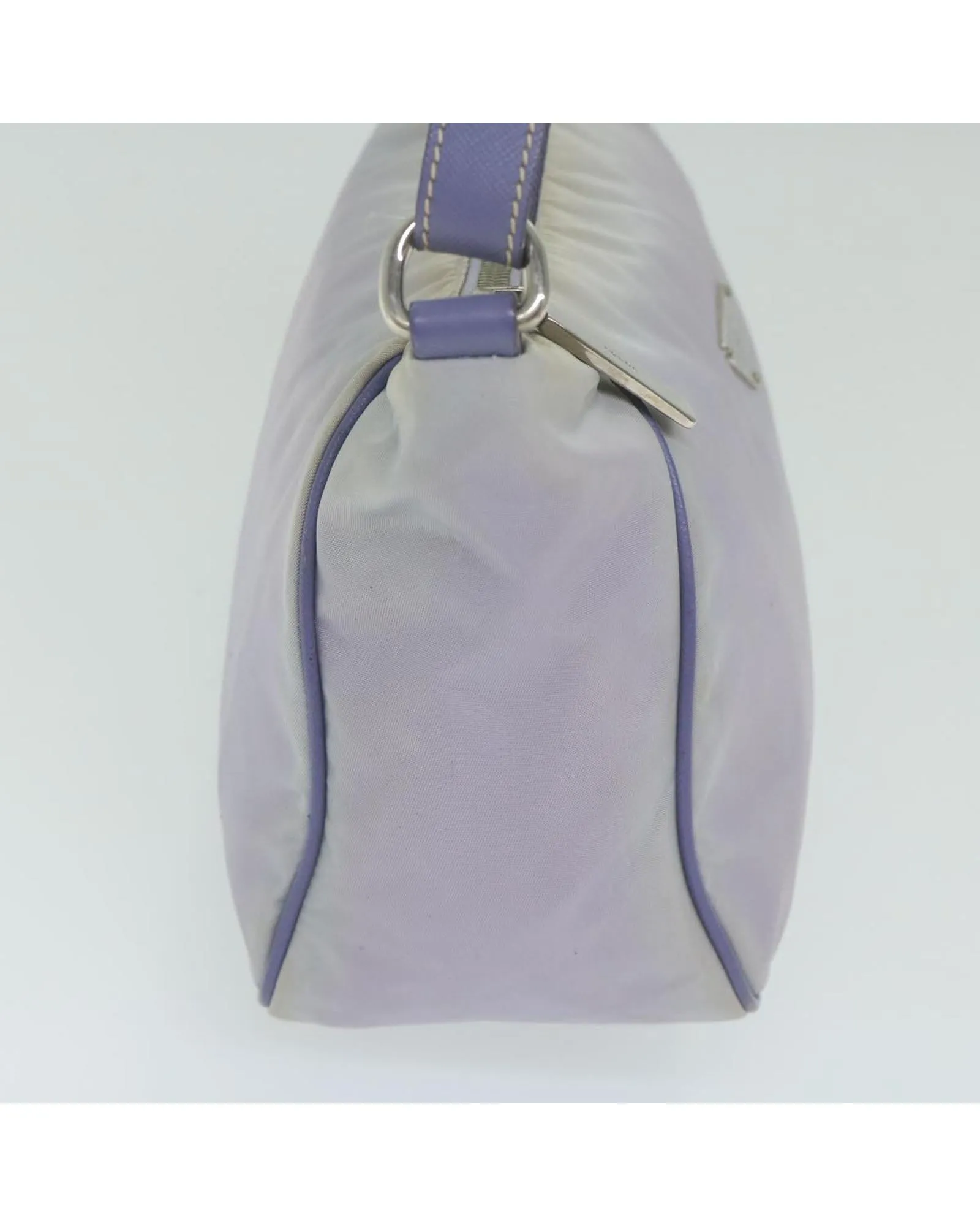 Purple Nylon Accessory Pouch by Italian Designer