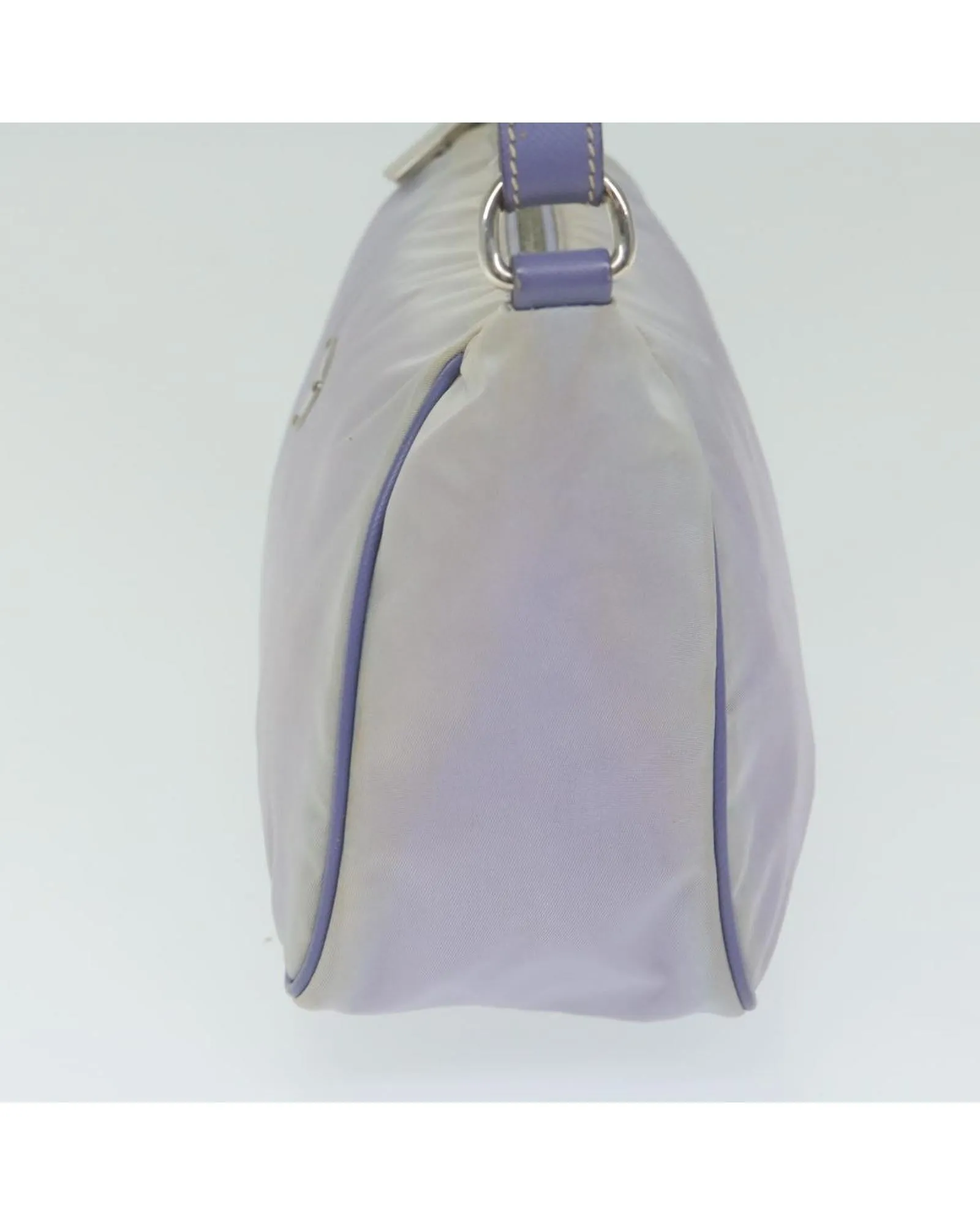 Purple Nylon Accessory Pouch by Italian Designer