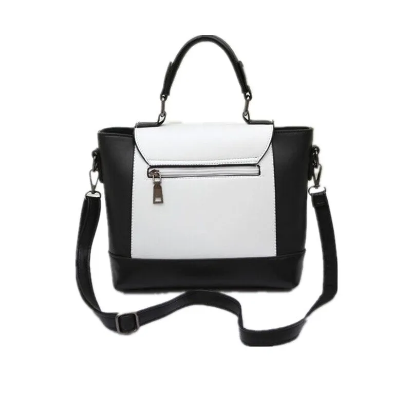 Raphaela PU leather satchel bag