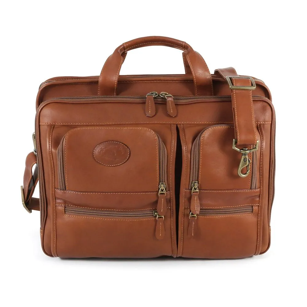 Santa Fe Deluxe Laptop Briefcase