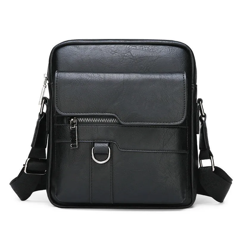 West Louis™ Exclusive Design Split Leather Briefcase